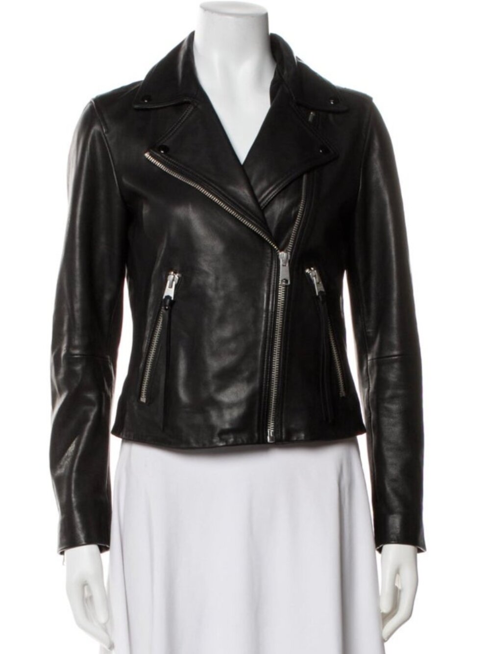 AllSaints Leather Biker Jacket